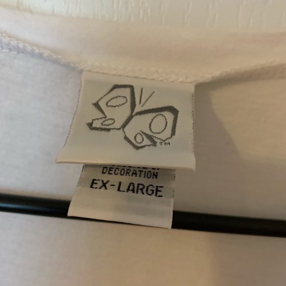 Fashion Bug Vneck Blouse with Sheer Bottom Sequins - Picture 7 of 8